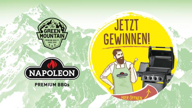 NAPOLEON PREMIUM BBQS & THE GREEN MOUNTAIN